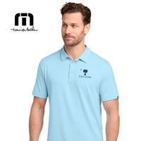 Load image into Gallery viewer, The Citadel, Raised Big Red Logo, TravisMathew Crestview Polo- Dream Blue
