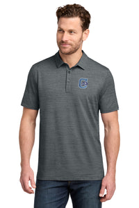 Load image into Gallery viewer, The Citadel, Jumping Bulldog, TravisMathew Crestview Polo - Grey Heather
