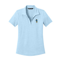 Load image into Gallery viewer, The Citadel, Spike the Golfer, TravisMathew Women’s Onward Polo- Airy Blue Heather
