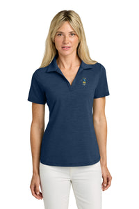Load image into Gallery viewer, The Citadel, Spike the Golfer, TravisMathew Women’s Onward Polo- Navy Heather
