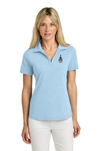 Load image into Gallery viewer, The Citadel, Spike, TravisMathew Women’s Onward Polo - Airy Blue Heather
