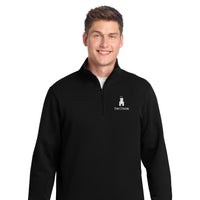 Load image into Gallery viewer, The Citadel, Barracks, Big &amp; Tall, Sport-Tek® 1/4-Zip Sweatshirt- Black
