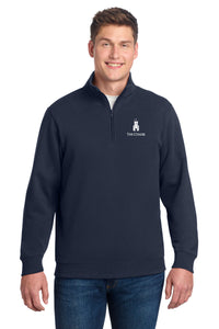 Load image into Gallery viewer, The Citadel, Barracks, Big &amp; Tall, Sport-Tek® 1/4-Zip Sweatshirt- Navy
