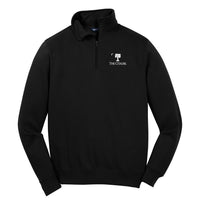 Load image into Gallery viewer, The Citadel, Big Red, Big &amp; Tall, Sport-Tek® 1/4-Zip Sweatshirt - Black
