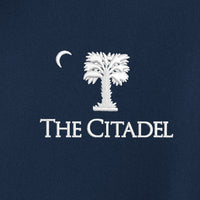 Load image into Gallery viewer, The Citadel, Big Red, Big &amp; Tall, Sport-Tek® 1/4-Zip Sweatshirt - Navy

