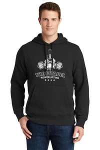 Load image into Gallery viewer, ST254_The Citadel, Spike, Powerlifting, Pullover Hooded Sweatshirt _Black
