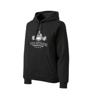 Load image into Gallery viewer, ST254_The Citadel, Spike, Powerlifting, Pullover Hooded Sweatshirt _Black
