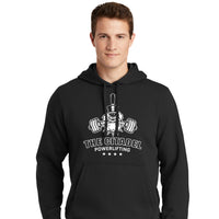 Load image into Gallery viewer, ST254_The Citadel, Spike, Powerlifting, Pullover Hooded Sweatshirt _Black
