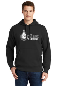 Load image into Gallery viewer, ST254-The Citadel Spike, Alumni, Pullover Hooded Sweatshirt- Black
