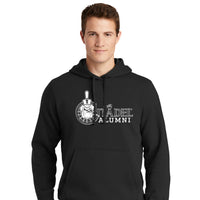 Load image into Gallery viewer, ST254-The Citadel Spike, Alumni, Pullover Hooded Sweatshirt- Black
