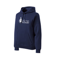 Load image into Gallery viewer, ST254-The Citadel Spike, Alumni, Pullover Hooded Sweatshirt- Navy

