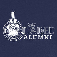 Load image into Gallery viewer, ST254-The Citadel Spike, Alumni, Pullover Hooded Sweatshirt- Navy
