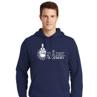 Load image into Gallery viewer, ST254-The Citadel Spike, Alumni, Pullover Hooded Sweatshirt- Navy
