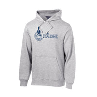 Load image into Gallery viewer, ST254- The Citadel Spike, Pullover Hooded Sweatshirt - Athletic Heather
