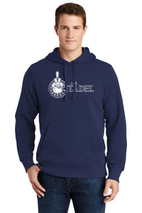 Load image into Gallery viewer, ST254- The Citadel Spike, Pullover Hooded Sweatshirt - Navy
