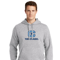 Load image into Gallery viewer, The Citadel, C Star,  Big &amp; Tall, Pullover Hooded Sweatshirt
