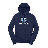 Load image into Gallery viewer, The Citadel, C Star,  Big &amp; Tall, Pullover Hooded Sweatshirt
