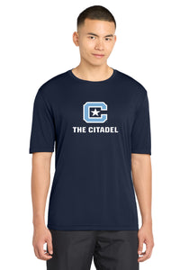Load image into Gallery viewer, The Citadel, C Star,  Big &amp; Tall, Sport-Tek® PosiCharge® Competitor™ T-Shirt - Navy
