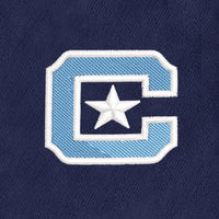 Load image into Gallery viewer, The Citadel, C Star, Port Authority® Grommeted Microfiber Golf Towel - Navy
