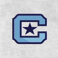 Load image into Gallery viewer, The Citadel, C Star, Port Authority® Grommeted Microfiber Golf Towel - White
