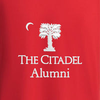 Load image into Gallery viewer, The Citadel, Alumni, BRP Palm Tree, Under Armour Recycled Polo - Red
