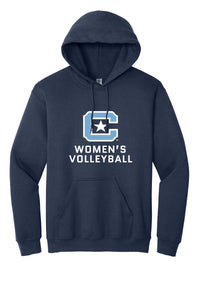 Load image into Gallery viewer, The Citadel Block C Star logo, Sports - Volleyball,  Heavy Blend™ Hooded Unisex Sweatshirt
