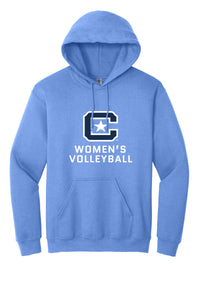 Load image into Gallery viewer, The Citadel Block C Star logo, Sports - Volleyball,  Heavy Blend™ Hooded Unisex Sweatshirt
