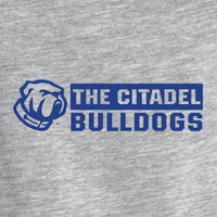 Load image into Gallery viewer, RS3330 The Citadel Bulldogs Toddler Baseball Tee-Vintage Heather/ Vintage Royal
