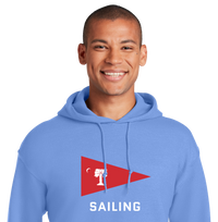 Load image into Gallery viewer, The Citadel, Burgee, Club Sports - Sailing, Heavy Blend™ Hooded Unisex Sweatshirt
