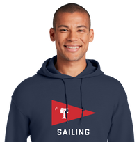 Load image into Gallery viewer, 18500-The Citadel, Burgee, Club Sports - Sailing, Heavy Blend™ Hooded Unisex Sweatshirt
