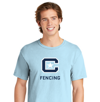 Load image into Gallery viewer, The Citadel C, Club Sports - Fencing,  Comfort Colors ® Heavyweight Ring Spun Tee
