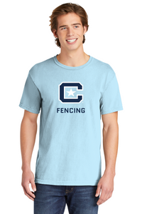 Load image into Gallery viewer, The Citadel C, Club Sports - Fencing,  Comfort Colors ® Heavyweight Ring Spun Tee
