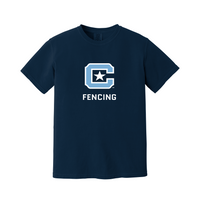 Load image into Gallery viewer, The Citadel C, Club Sports - Fencing,  Comfort Colors ® Heavyweight Ring Spun Tee
