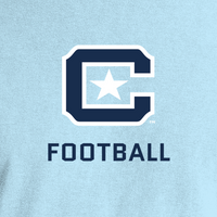 Load image into Gallery viewer, The Citadel C, Sports - Football,  Comfort Colors ® Heavyweight Ring Spun Tee
