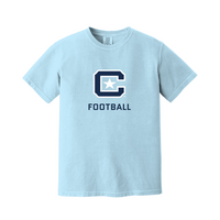 Load image into Gallery viewer, The Citadel C, Sports - Football,  Comfort Colors ® Heavyweight Ring Spun Tee

