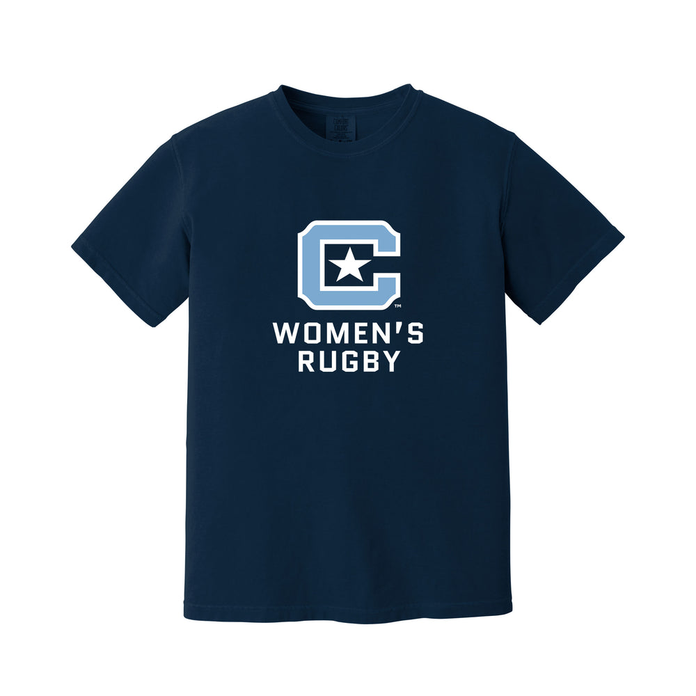 1717-The Citadel C, Sports - Women's Rugby,  Comfort Colors ® Heavyweight Ring Spun Tee Shirt