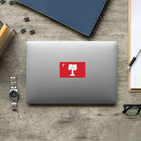 Load image into Gallery viewer, The Citadel, Big Red Flag Sticker
