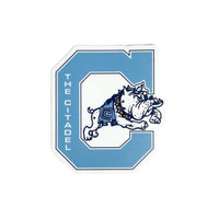 Load image into Gallery viewer, The Citadel Jumping Bulldog Sticker
