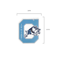 Load image into Gallery viewer, The Citadel Jumping Bulldog Sticker
