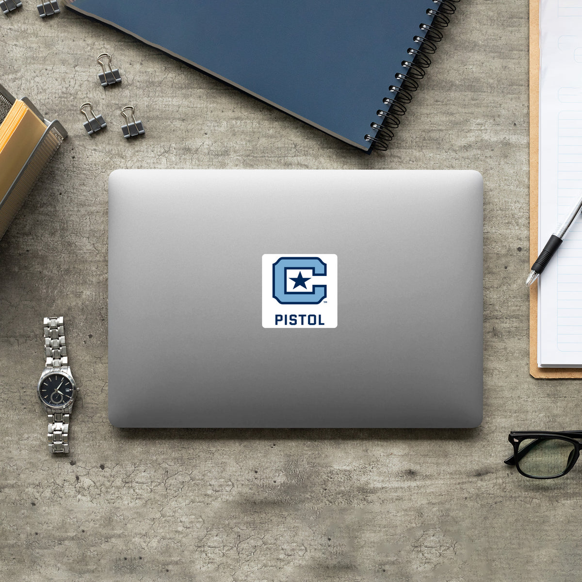 Citadele Sticker The Citadel, Pistol Sticker | Big Red Palmetto Store