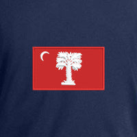Load image into Gallery viewer, The Citadel, BRP Flag, Under Armour Recycled Polo - Navy Blue
