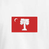 Load image into Gallery viewer, The Citadel, BRP Flag, Under Armour Recycled Polo - White
