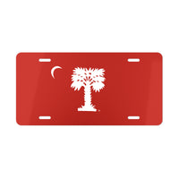 Load image into Gallery viewer, The Citadel, Big Red Flag, Aluminum Vanity Plate
