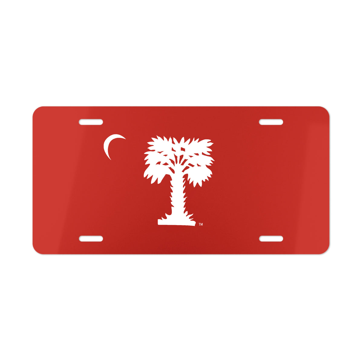 The Citadel, Big Red Flag, Aluminum Vanity Plate