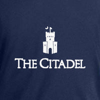 Load image into Gallery viewer, The Citadel, Barracks, Under Armour Recycled Polo - Navy Blue
