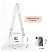 Load image into Gallery viewer, The Citadel, C Star, Crossbody Clear Bag for Concerts with Adjustable Strap
