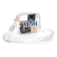 Load image into Gallery viewer, The Citadel, Mom Spike, Crossbody Clear Bag for Concerts with Adjustable Strap

