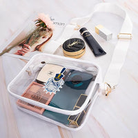 Load image into Gallery viewer, The Citadel, Spike, Crossbody Clear Bag for Concerts with Adjustable Strap
