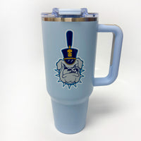 Load image into Gallery viewer, The Citadel, Spike, Carolina Blue Big Swig Tumbler - 40oz - Carolina Blue
