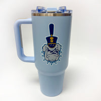 Load image into Gallery viewer, The Citadel, Spike, Carolina Blue Big Swig Tumbler - 40oz - Carolina Blue
